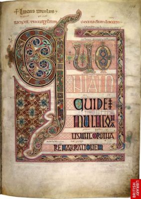 The Lindisfarne Gospels: A Symphony of Illumination and Exquisite Calligraphy!