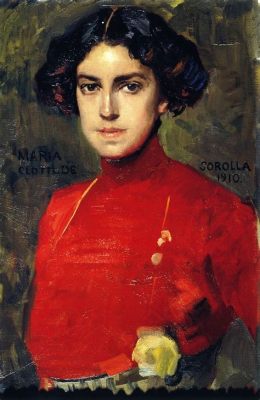 Retrato de María Antonia Rengifo - A Celebration of Color and Exquisite Detail in 19th Century Colombian Portraiture!