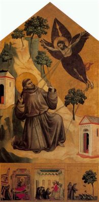 The “St. Francis Receiving the Stigmata” Altarpiece: A Glowing Example of Proto-Renaissance Emotion and Architectural Depth!