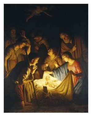 The Adoration of the Shepherds: A Baroque Masterpiece Radiating Divine Light and Human Emotion