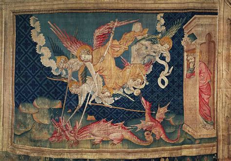 The Apocalypse Tapestry: A Vivid Symphony of Religious Dread and Hope Woven in Silk