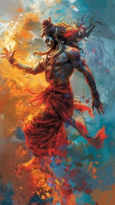 The Dancing Shiva? A Marvelous Depiction of Cosmic Energy and Rhythmic Transformation!