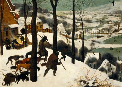 The Hunters in the Snow Depicts a Stark and Beautiful Winter Landscape!