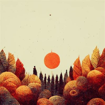 The Last Day of Autumn – A Surrealist Tapestry of Nostalgia and Existential Longing