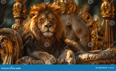 The Lion Throne! An Enchanting Depiction of Regal Authority and Celestial Harmony