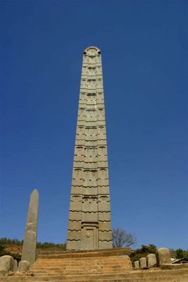 The Obelisk of Axum Exemplifies Ancient Ethiopian Majesty and Architectural Prowess!