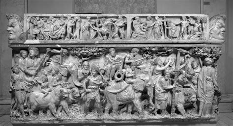 The Sarcophagus of Sardanapalus: A Grotesque Vision and Triumphant Display of Late Roman Artistry!