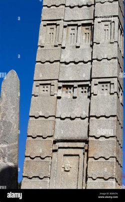 The Stele of Aksum: Intricate Carvings and Regal Majesty!