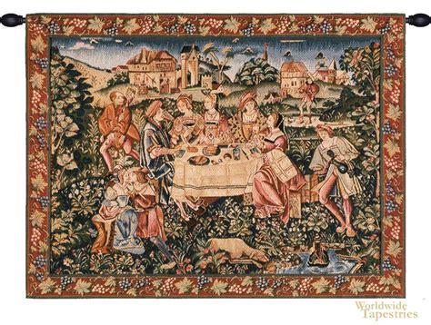 The Triumphant Feast - A Tapestry Woven With Intricate Detail and Ethereal Beauty!