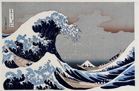 Waves of Kanagawa! A Masterful Depiction of Nature's Wrath and Tranquility Through Ukiyo-e Woodblock Printing